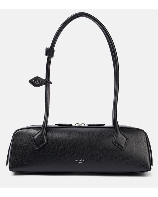 Alaïa Black Le Teckel Leather Shoulder Bag