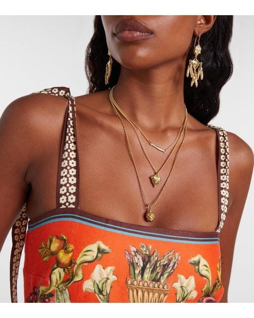 ALÉMAIS White Charm Chain Necklace