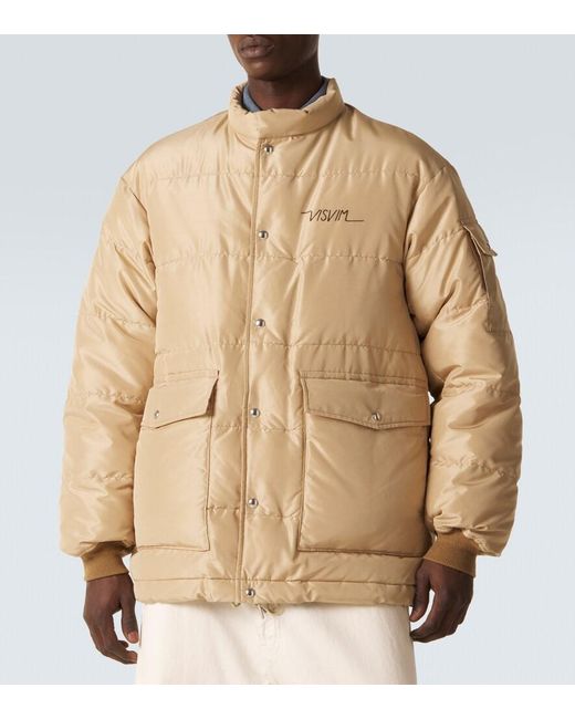 Visvim Natural Elias Silk Down Jacket for men