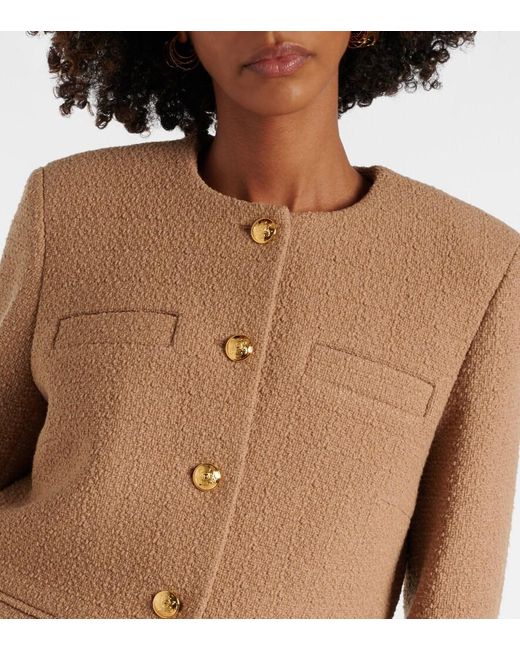 Nili Lotan Brown Paige Tweed Boucle Jacket