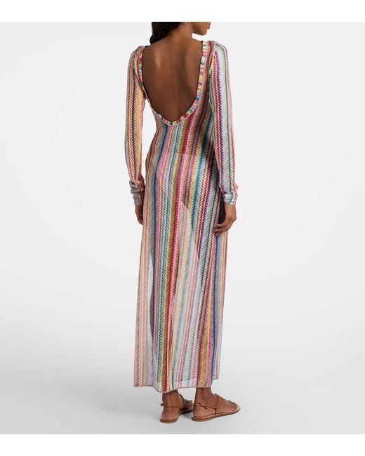 Pareo En Zigzag Missoni de color Multicolor