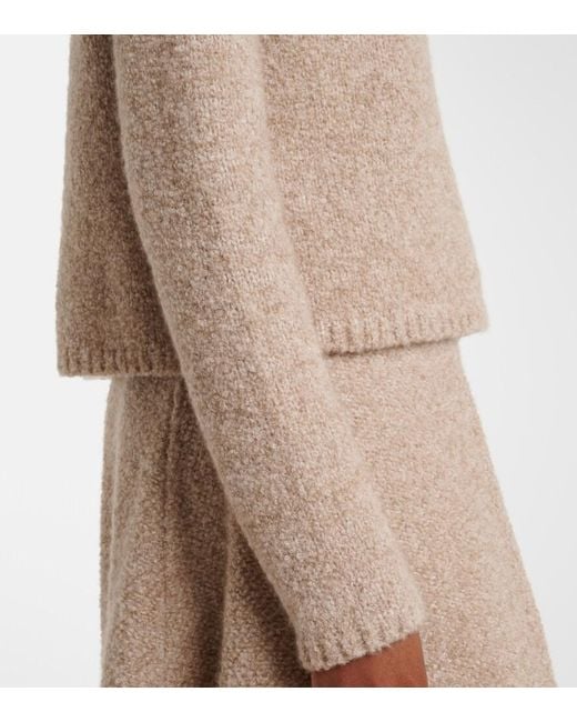 Pullover di Agnona in Natural