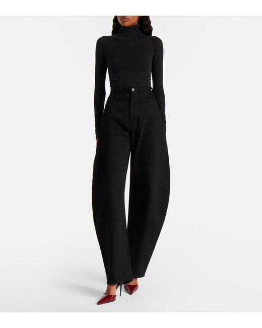 Alaïa Red 90 Leather Pumps