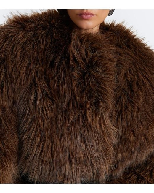 Magda Butrym Brown Belted Jacket