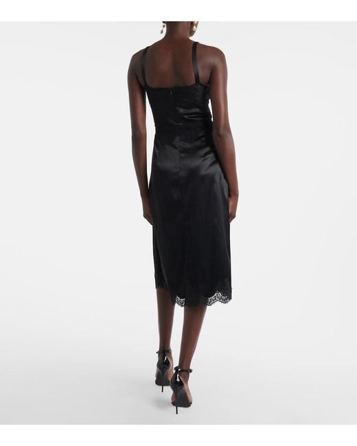 Dolce & Gabbana Black Midi Dresses
