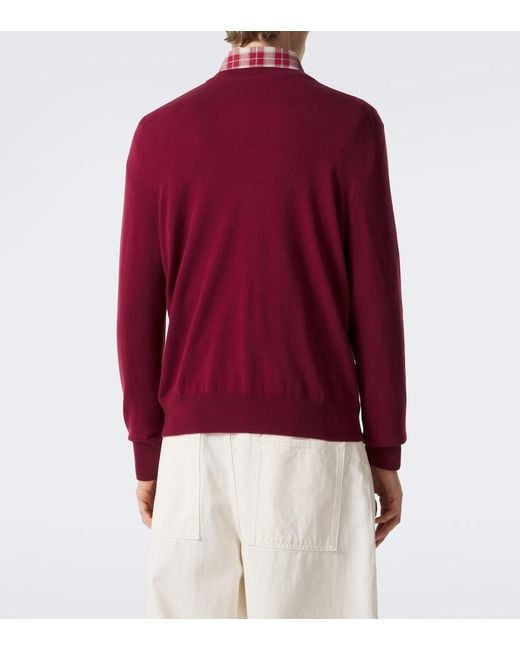 arch4 Red Mr Carlos Cashmere Sweater for men