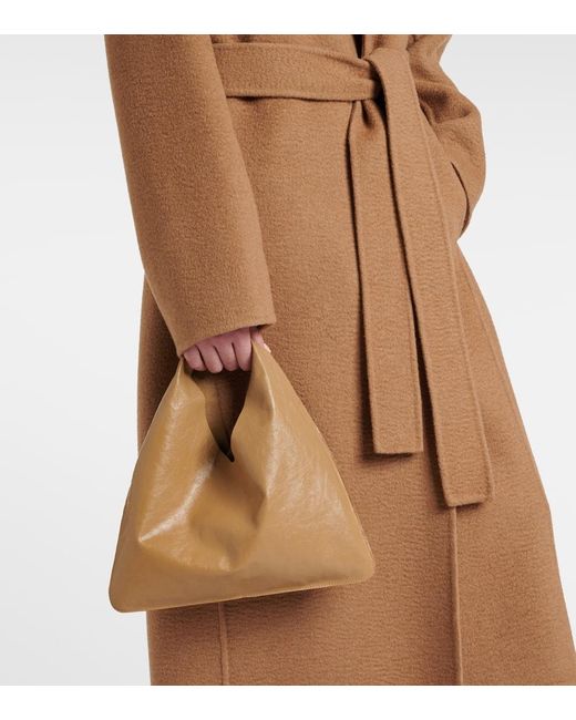 The Row Natural Tote Bag Bindle Small Aus Leder
