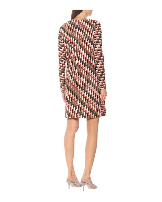 Missoni Multicolor Zigzag Knit Dress