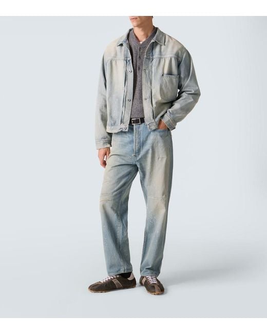 A.PRESSE Blue 1St Type Denim Jacket for men