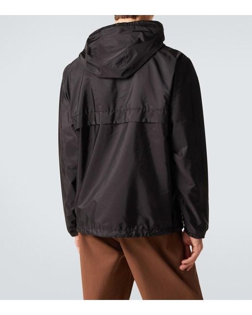 Moncler Black Nidge Technical Jacket for men
