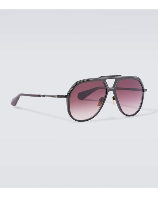 Gafas De Sol De Aviador Lockheed Jacques Marie Mage de hombre de color Brown