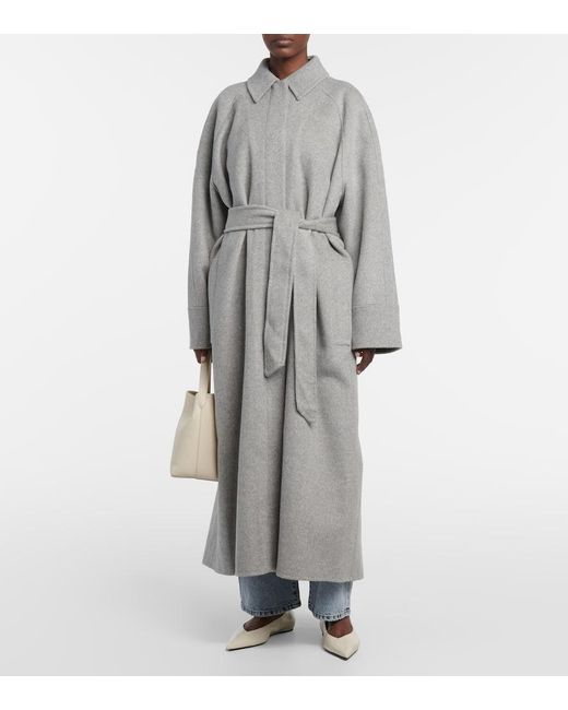 TOVE Gray Yoonmi Wool Coat