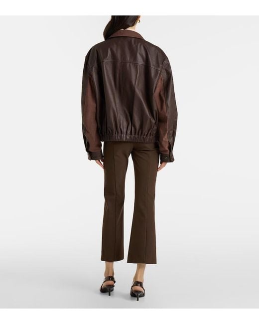 Vince Brown Niki Cropped Pants