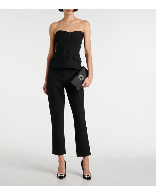 Top Bustier Arlette Veronica Beard en coloris Black