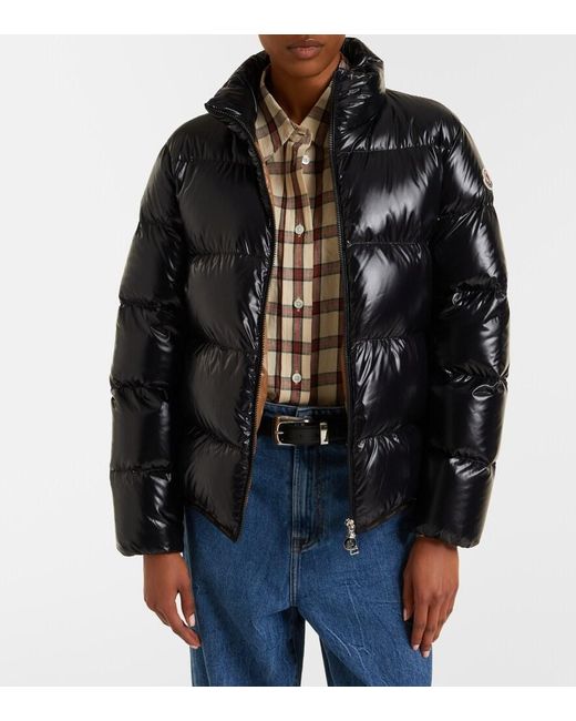 Moncler Black Abbadia Down Jacket
