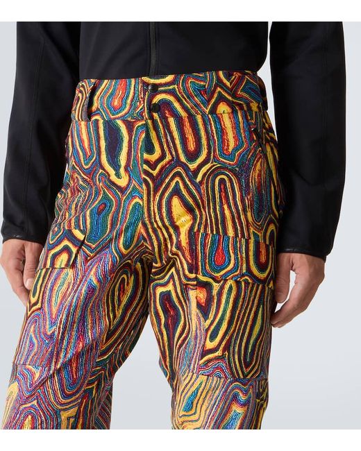 Aztech Mountain Bedruckte Skihose Hayden 3L in Multicolor für Herren