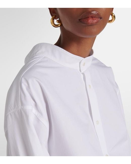 FFORME White Chris Couture Cotton Shirt