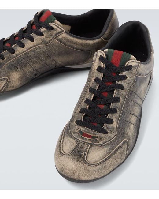 Gucci Multicolor Shift Sneaker, Leather for men