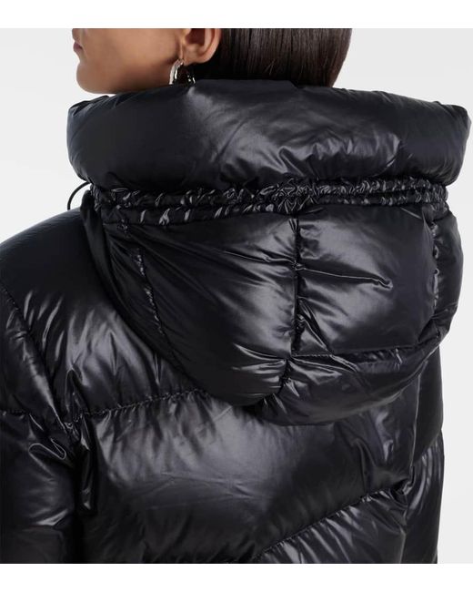Moncler Black Quilted Down Jacket