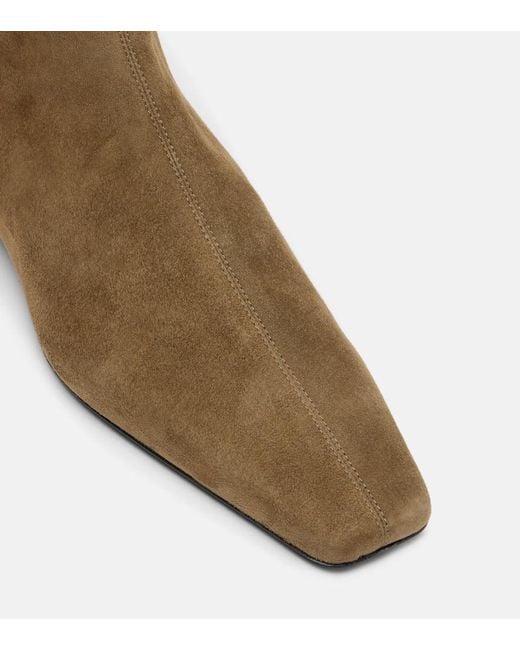 Proenza Schouler Brown Suede Ankle Boots