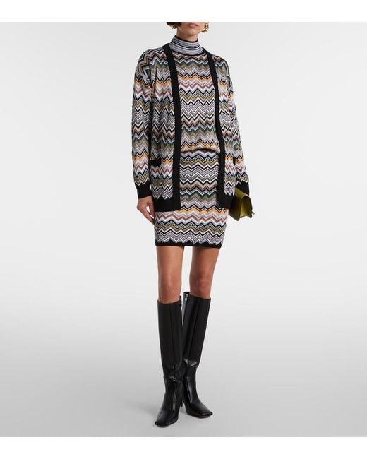 Missoni Gray Zigzag Sweater