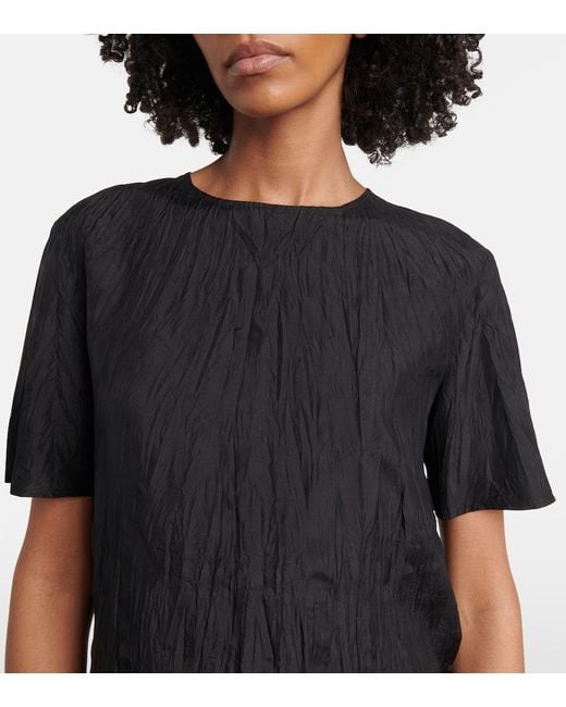 Joseph Black Brunet Silk Top