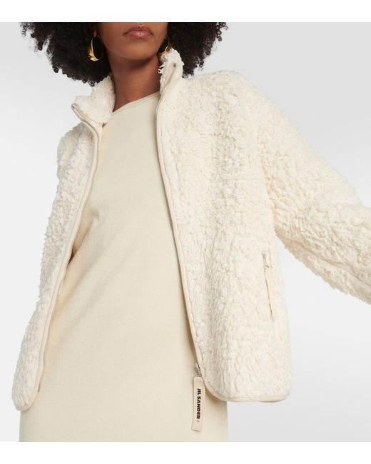 Jil Sander Natural Teddy Jacket
