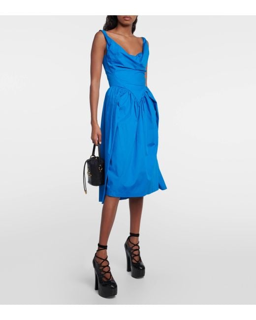 Vivienne Westwood Sunday Dress in Blue Lyst Canada