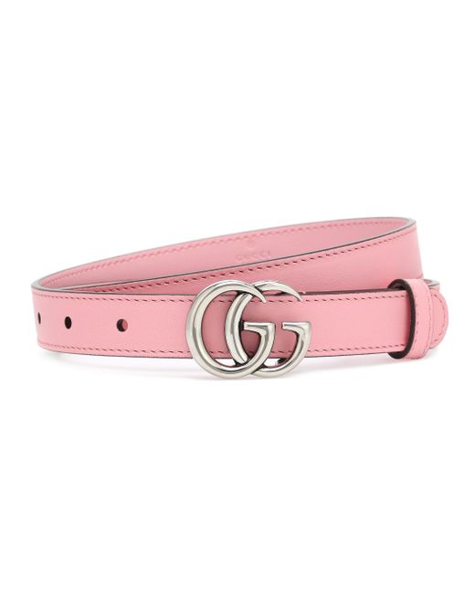 baby pink gucci belt