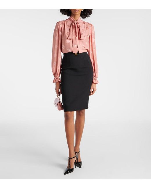 Dolce & Gabbana Black Skirts