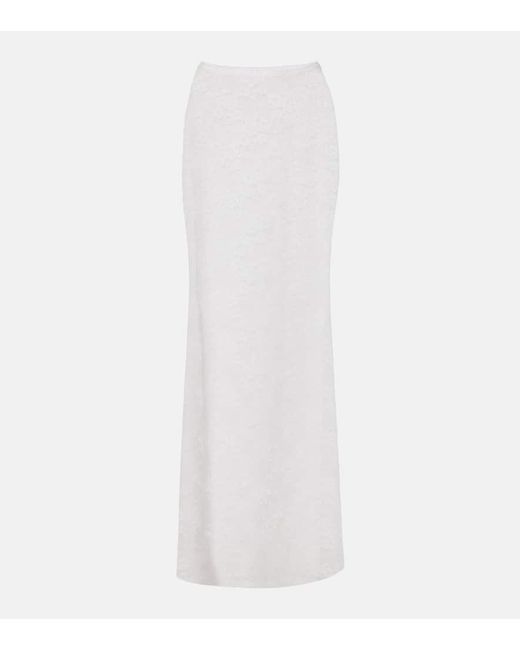 Bananhot White Maxirock Rona Aus Spitze