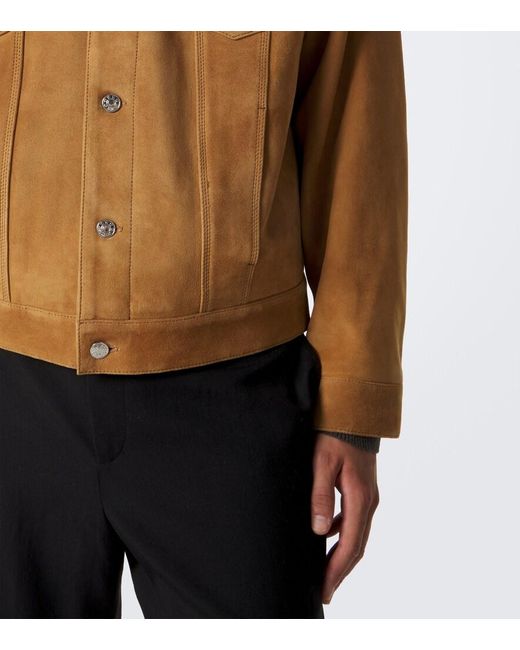 Arma Brown Karis Suede Jacket for men