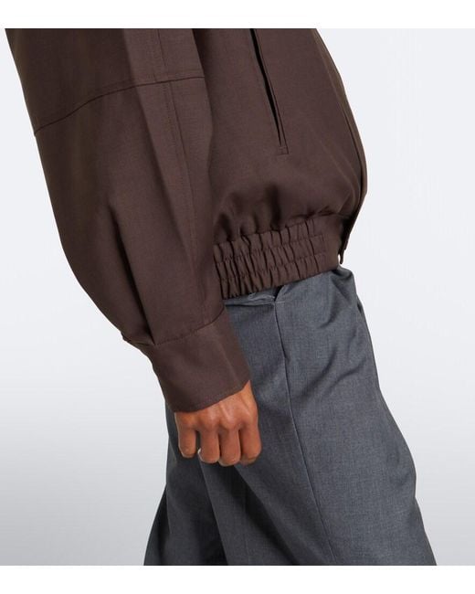 Frankie Shop Brown Kelly Blouson Jacket