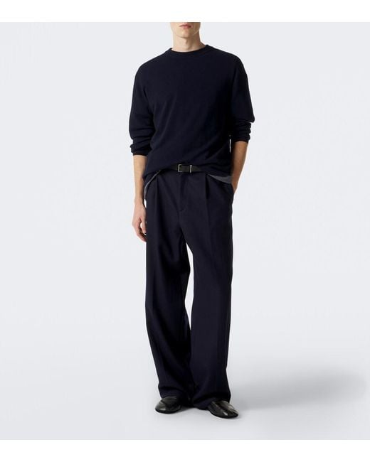 Lisa Yang Blue Mason Cashmere Sweater for men