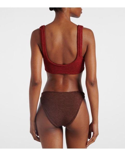 Hunza G Red Julia Bikini