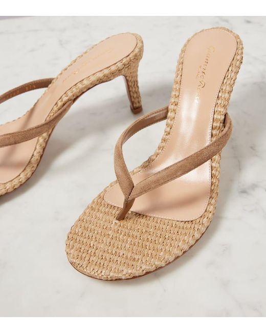 Mules 70 di Gianvito Rossi in Pink