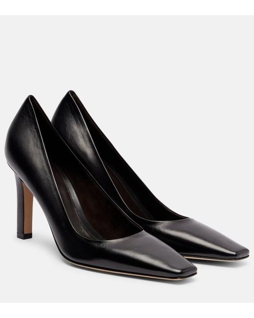 The Row Black Pumps Carla Aus Leder
