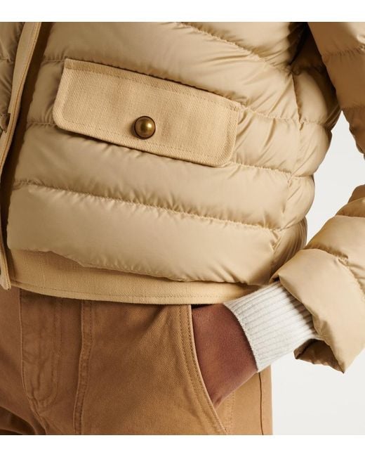 Moncler Natural Juju Padded Down Jacket