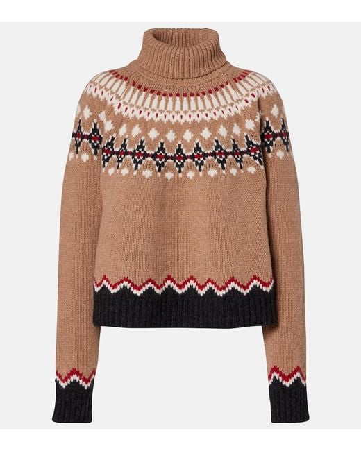 Alanui Black Sweet Winter Virgin Wool Sweater