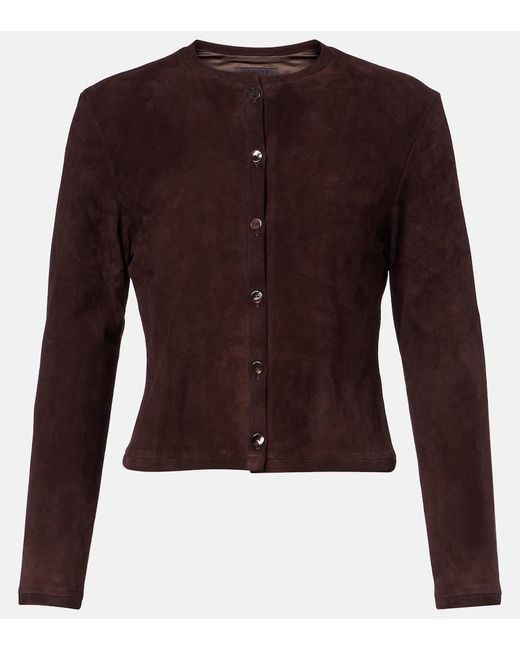 Stouls Brown Astrid Suede Cardigan