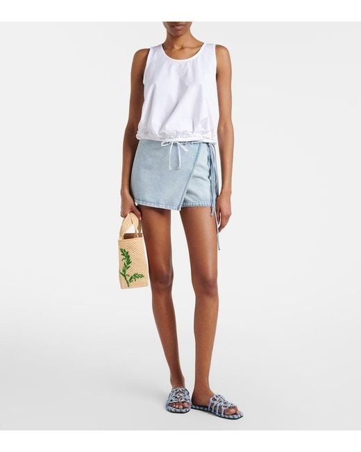 Loewe Blue Paula's Ibiza Denim Skort