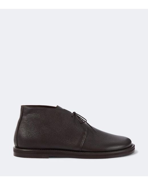 Studio Nicholson Black Woodrow Leather Desert Boots for men