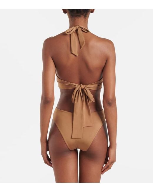 Max Mara Natural Badeanzug Cassie