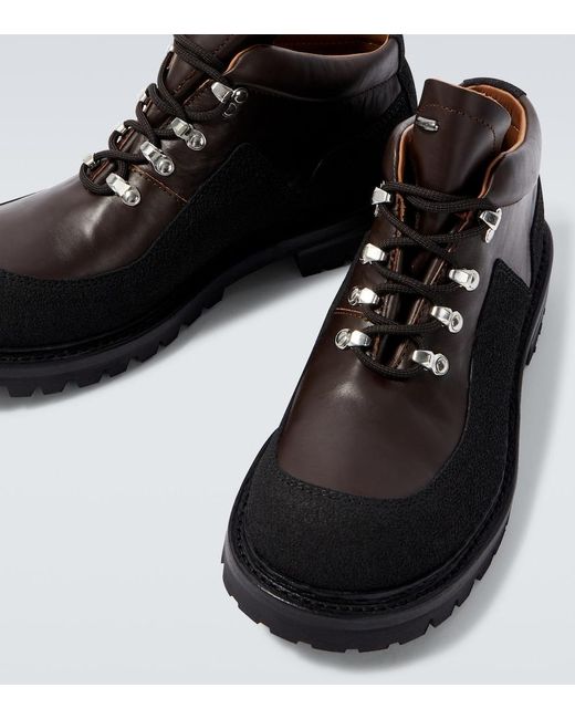 Our Legacy Black Quest Leather Shoes for men