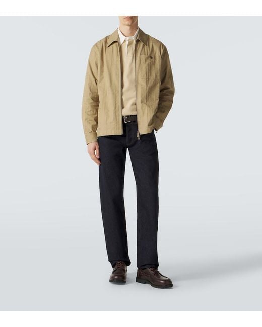 Burberry Natural Check Cotton Jacket for men
