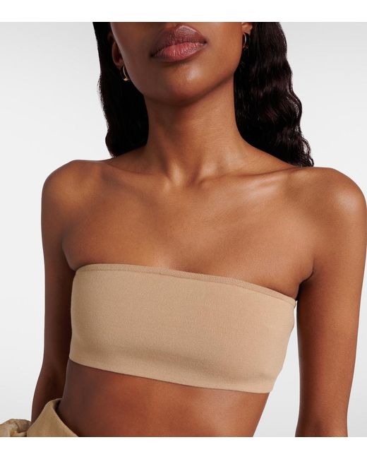 Max Mara Natural Mxsfiabe Bandeau Top