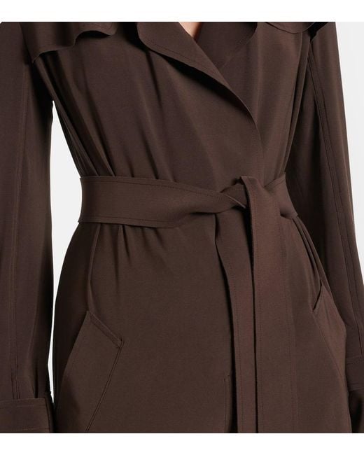 Norma Kamali Purple Single-Breasted Jumpsuit