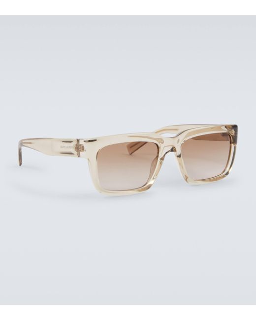 Saint Laurent Natural Sl 615 Rectangular Sunglasses for men