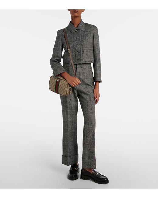 Gucci Green Ophidia Small Camera Bag