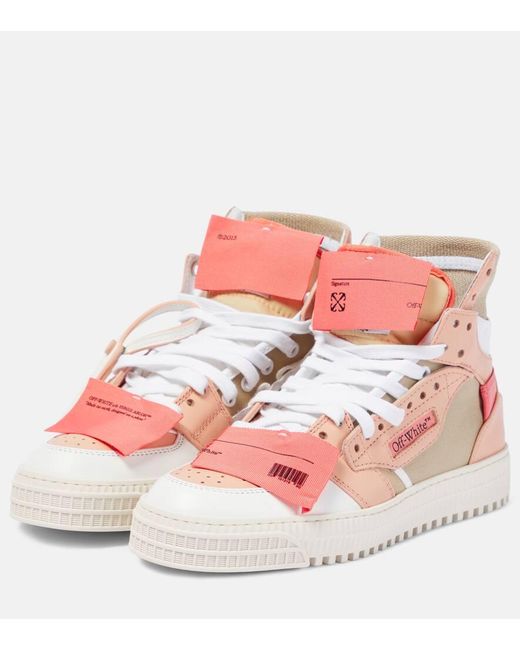 Off-White c/o Virgil Abloh Pink 3.0 Off Court Sneakers